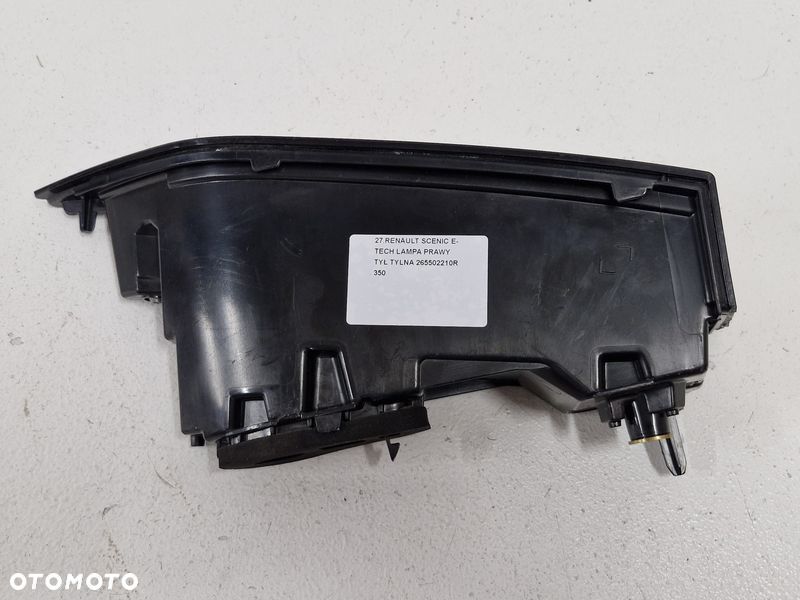 renault scenic e-tech lampa prawy tył prawa tylna 265502210r - 8