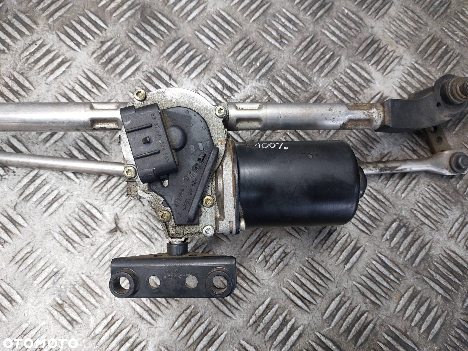MECHANIZM WYCIERACZEK + SILNICZEK PRZÓD OPEL ASTRA G 404.387 - 4
