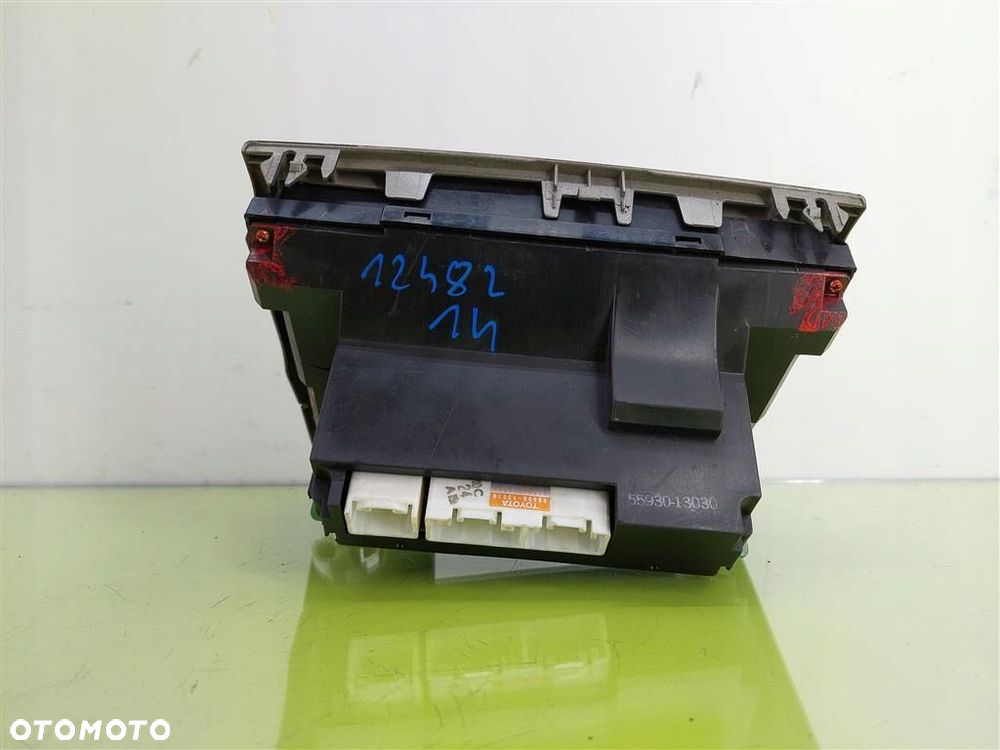 Panel klimatyzacji Toyota Corolla Verso I 2001-2004 5593013030 ORYGINAŁ - 6