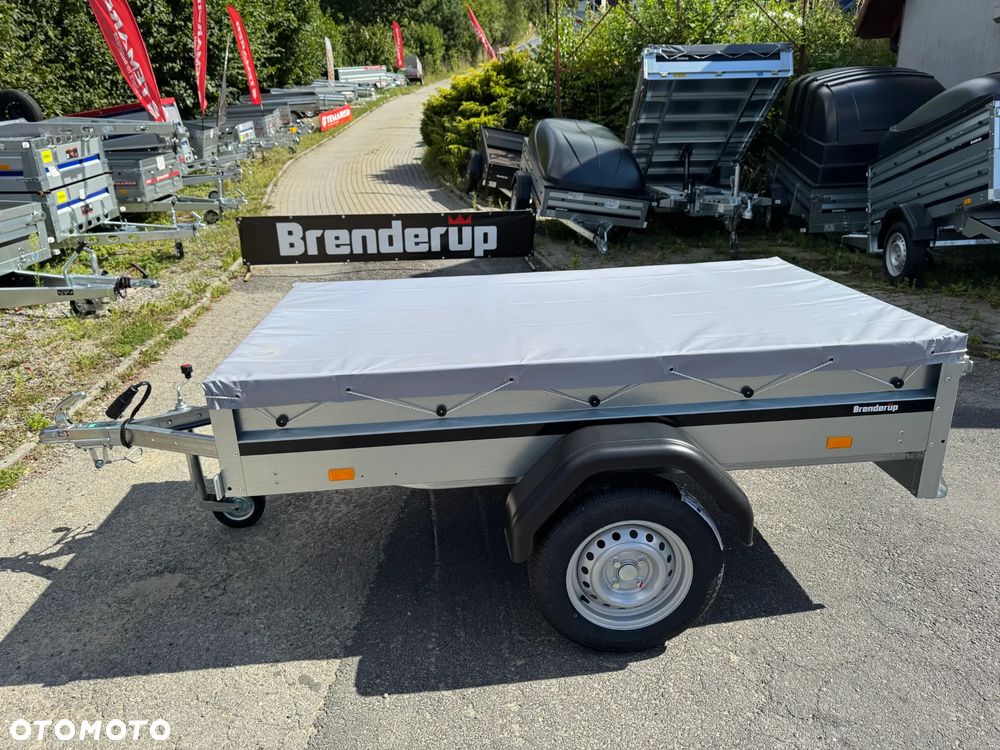 Brenderup 1203S 204x116x35 z plandeką płaską - 11