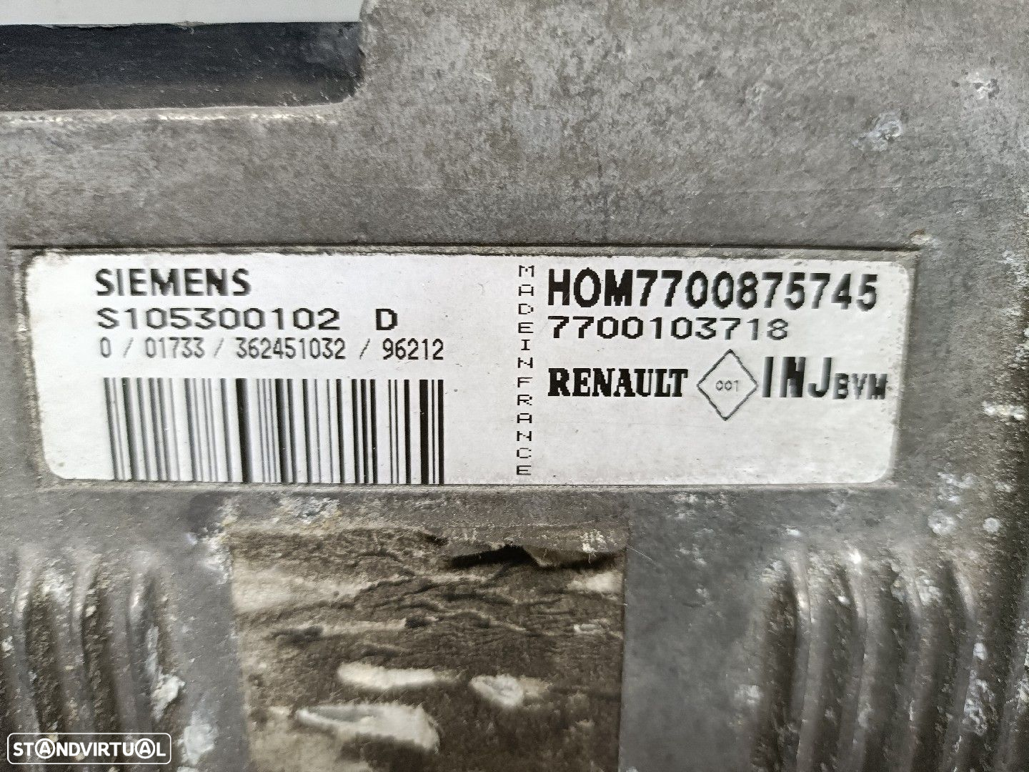 Centralina Motor Renault Megane Scenic (Ja0/1_) - 7