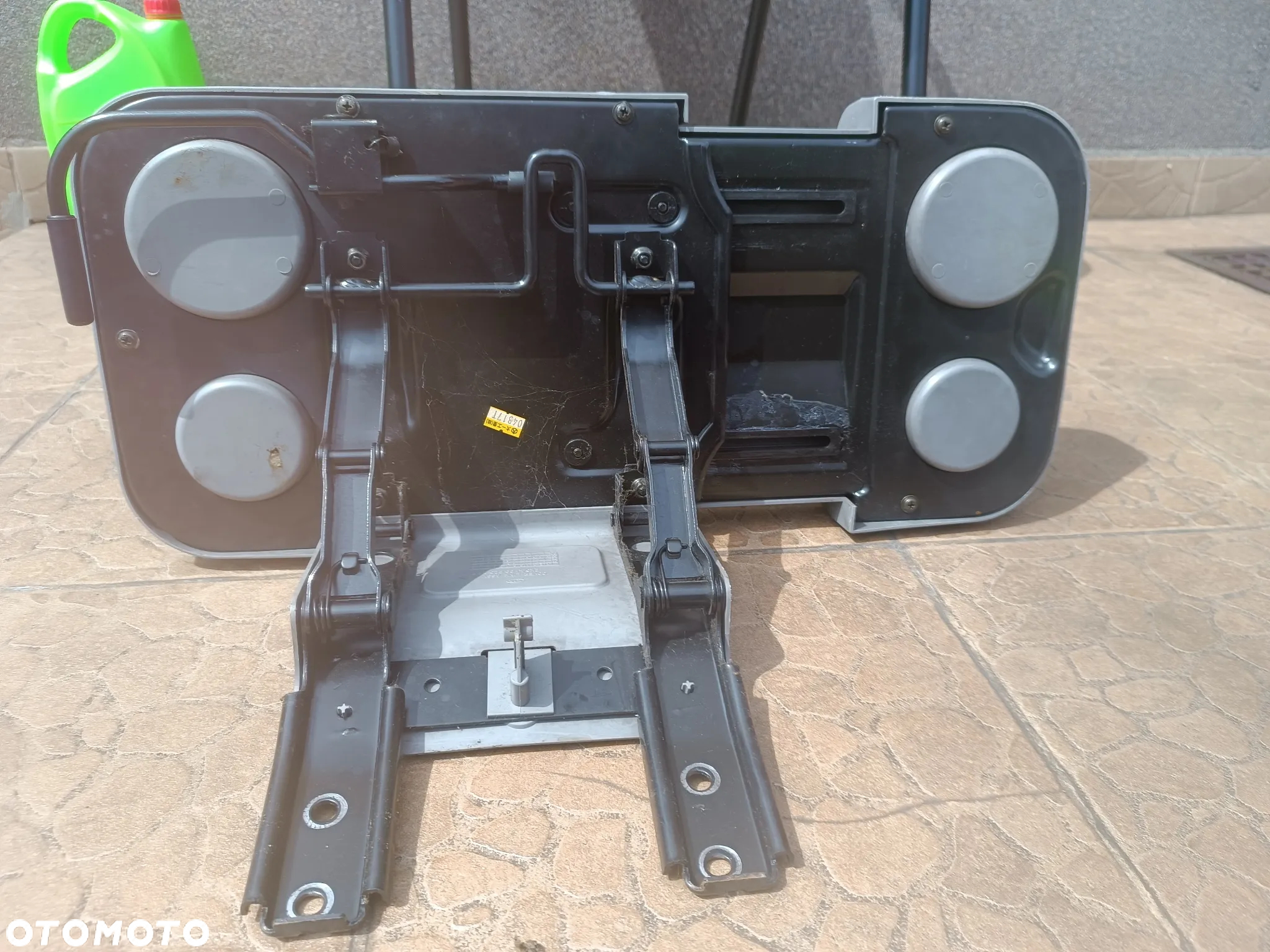 Kia Carnival - Półka Cupholder schowek uchwyt na napoje Stolik składany fotela VW T4 BUS KAMPER - 8