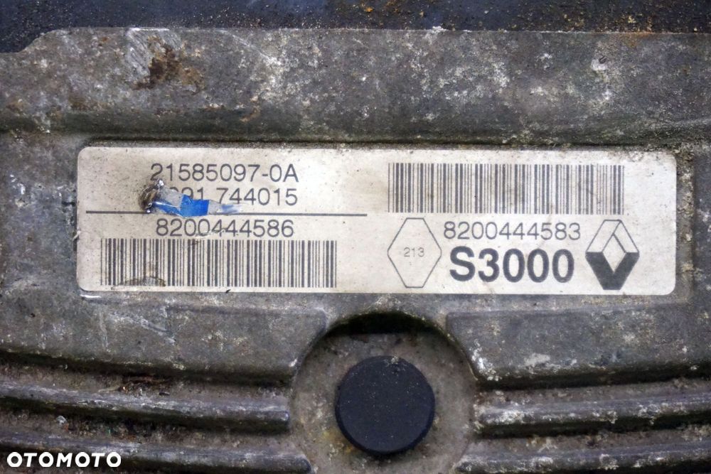 STEROWNIK SILNIKA KOMPUTER ESPACE GRAND IV PH1 2.0T 16V 8200444583 8200444586 S3000 RENAULT 2002-2006 - 2