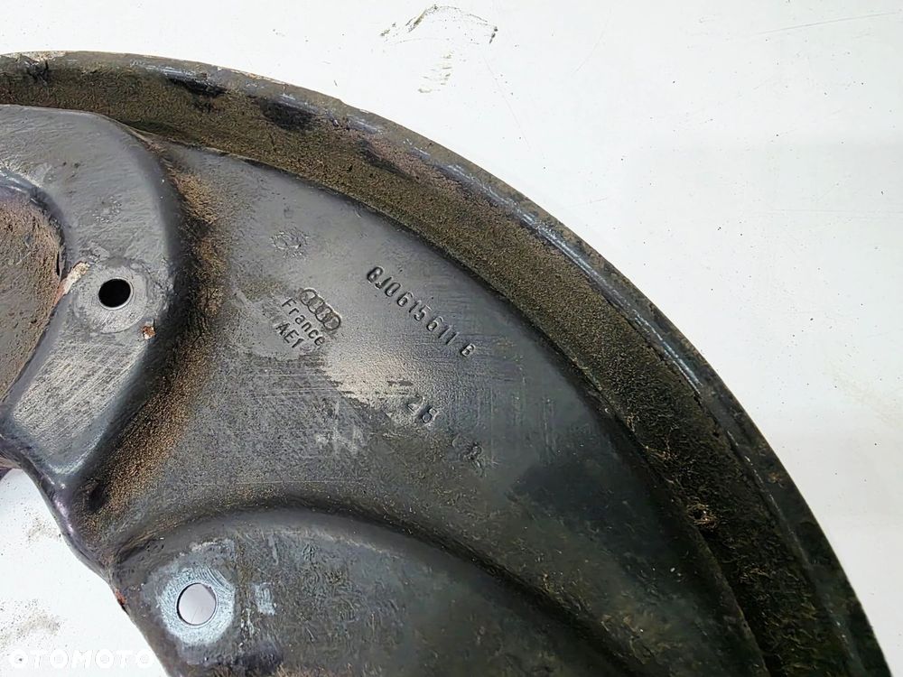 OSŁONA TARCZY HAMULCOWEJ LEWY TYŁ AUDI TTS TT 8J 2.0 TFSI 8J0615611B - 4