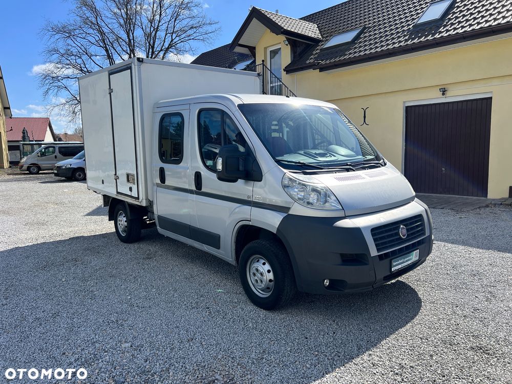 Fiat Ducato 4x4 Podwozie Załogowe 7os. Doka Kontener 2.3 130KM Webasto HAK Salon PL 4x4 - 4