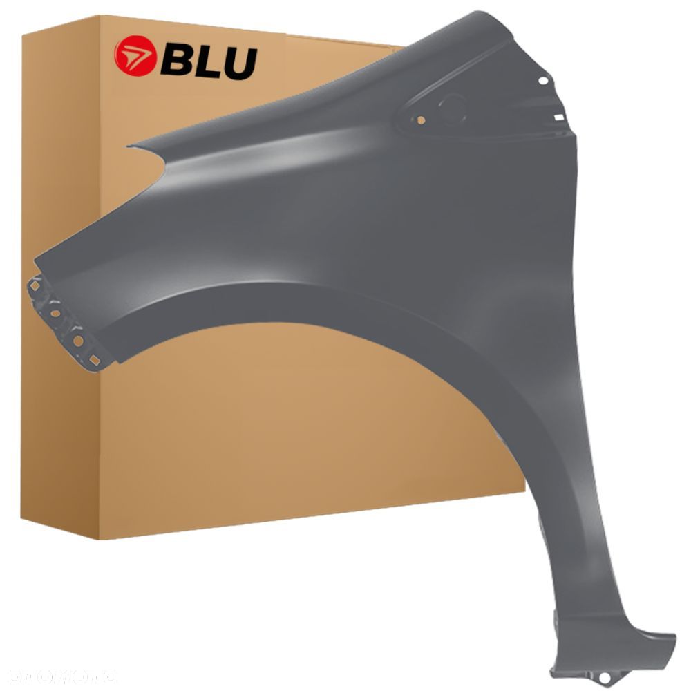 BLU Błotnik TOYOTA YARIS III 3 XP130 1G3 lewy srebrny 2011-2020 przód MagneticGrey MarlinGrey - 1