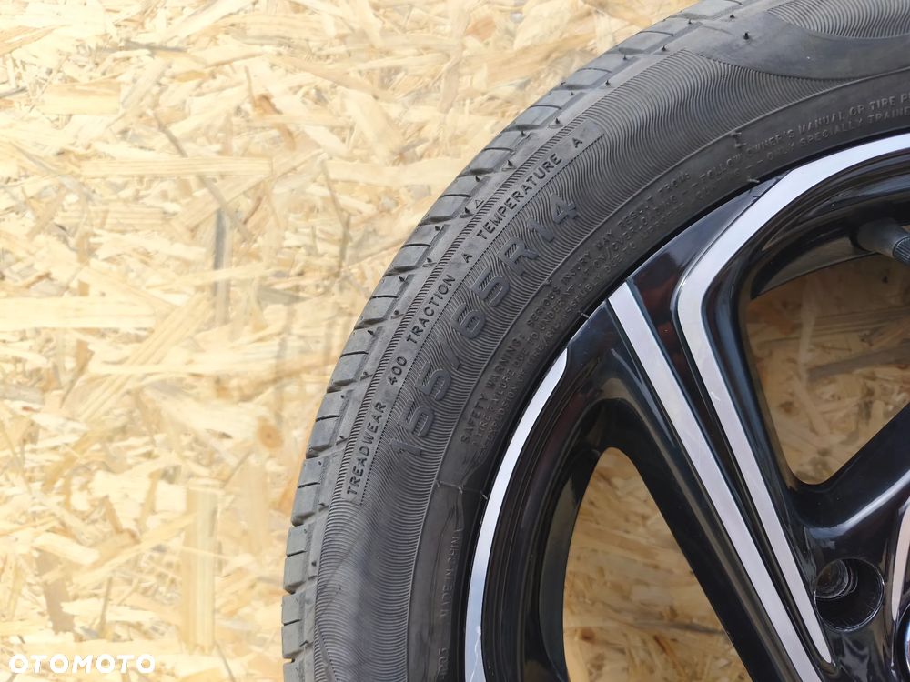 ALUFELGA FELGA KOŁO 14 CALI 4,5JX14 ET 17 4X114,3 AIXAM MICROCAR CITY - 5