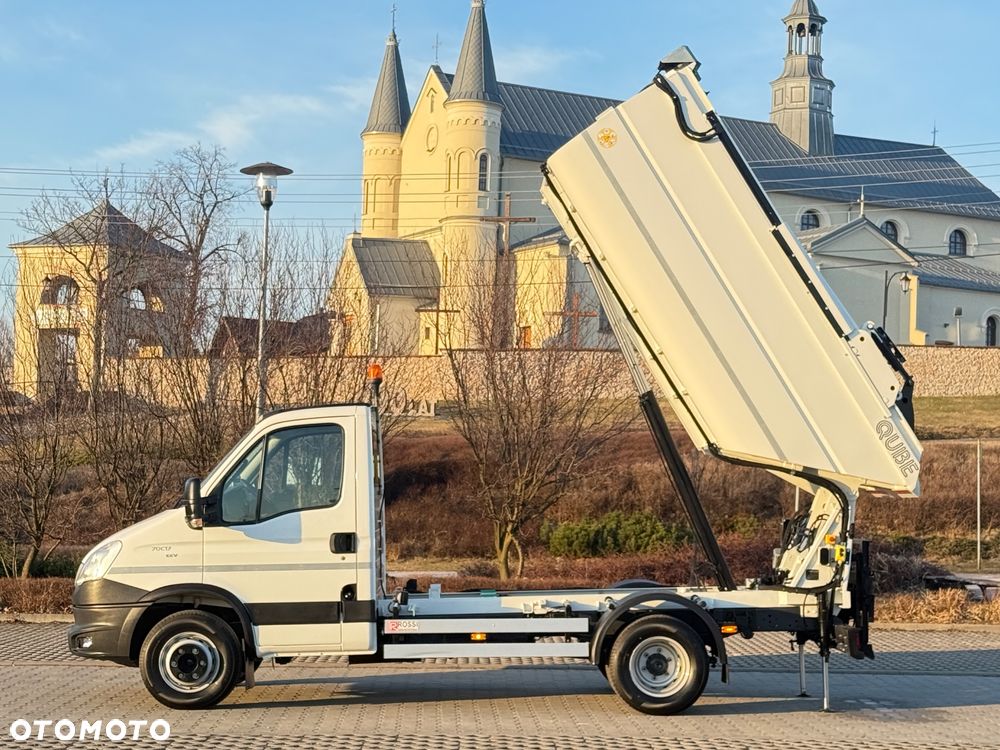 Iveco DAILY 72-180 180KM * Śmieciarka QUBE *Wywrotka / Zgniatarka/Idealny Stan !!! - 23