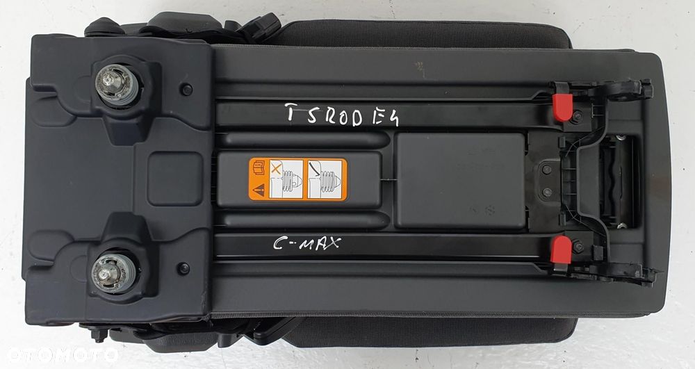 FOTEL ŚRODKOWY TYŁ TYLNY PÓLKA ZAPINKA II RZĄD FORD FOCUS C-MAX MK1 - 8