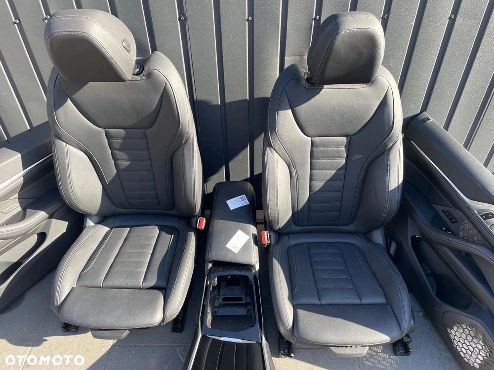 FOTELE TAPICERKA BMW i4 4 G26 SPORTY SKÓRA GRZANE ELEKTRYCZNE HARMAN PAMIĘĆ - 2