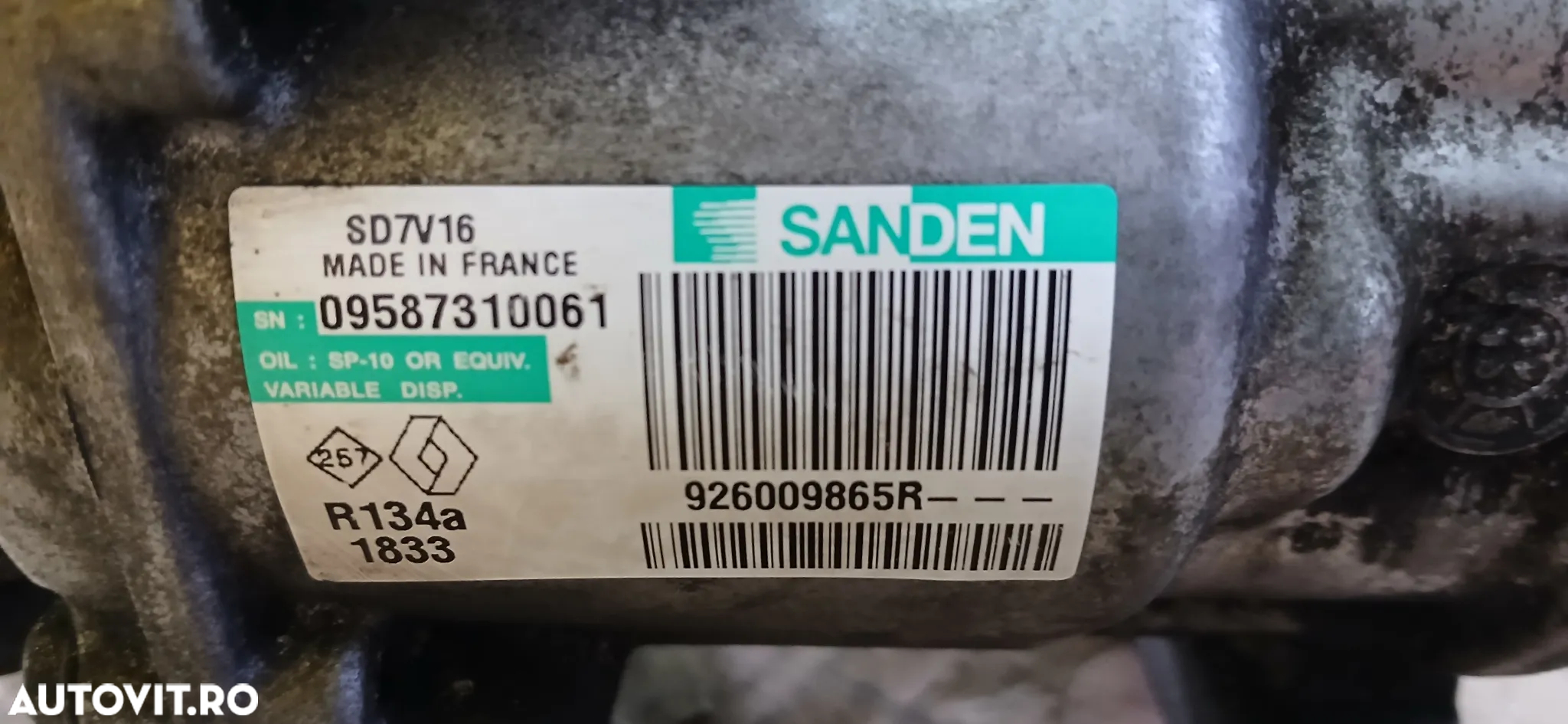 Compresor de clima Nissan Qashqai 1.5 dci 2010-2014 - 5