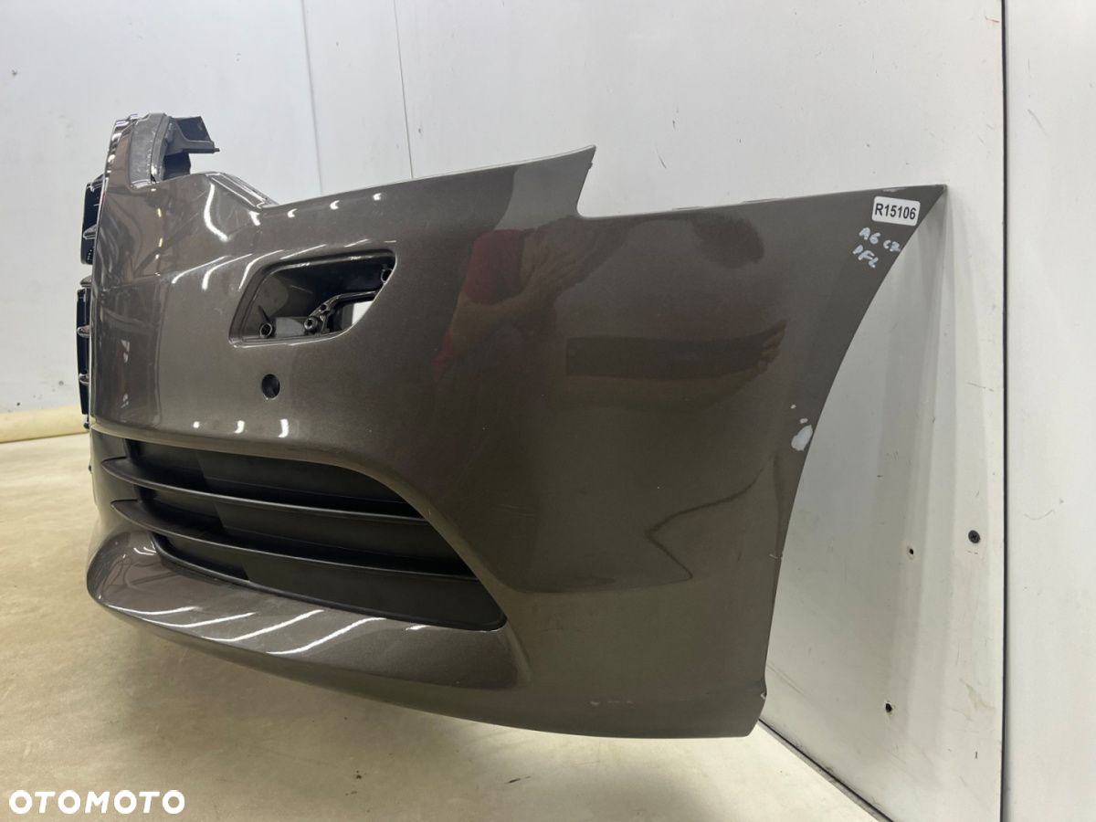 Zderzak przedni Audi A6 C7 11-14r. Przedlift przód 4XPDC spryski 4G0807437 - 15