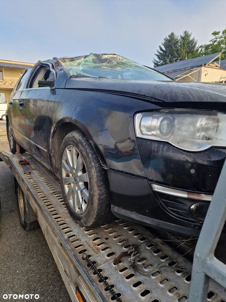 VW Passat b6 2010r kombi 2.0 tdi CBBB 170km skrzynia KXZ lakier LC9X na części - 6