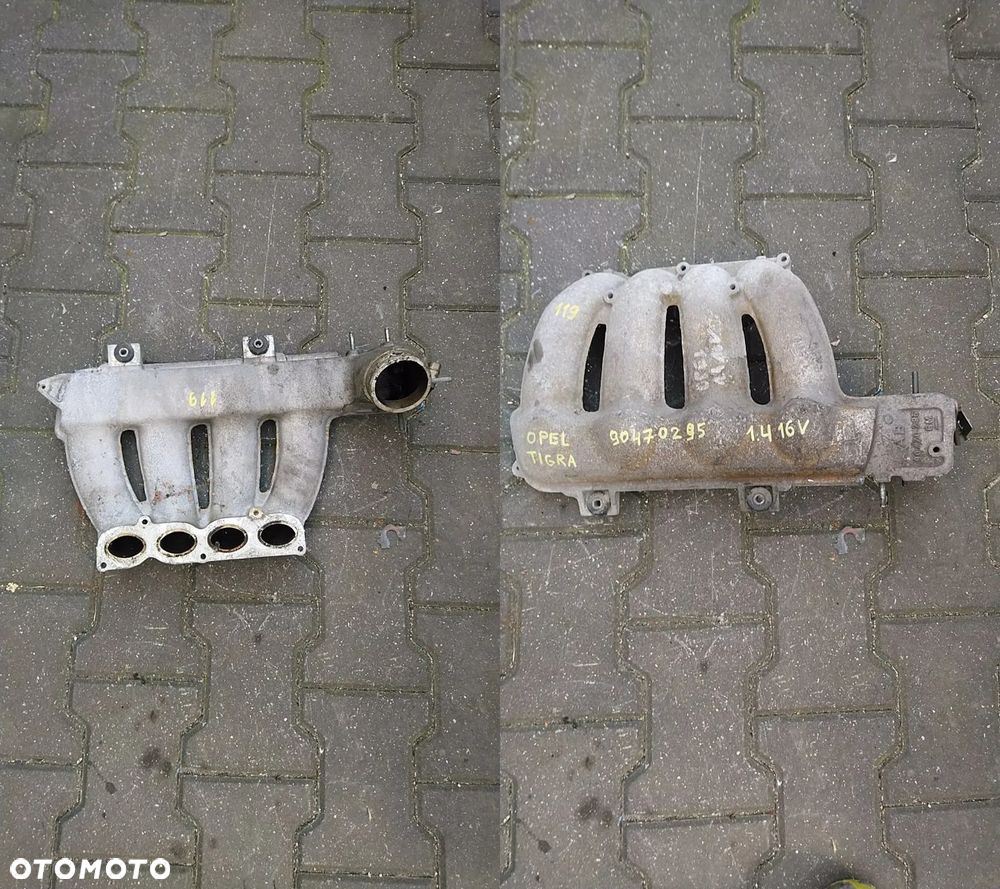 OPEL DAEWOO SAAB KOLEKTOR SSĄCY METALOWY ALUMINIUM - 21