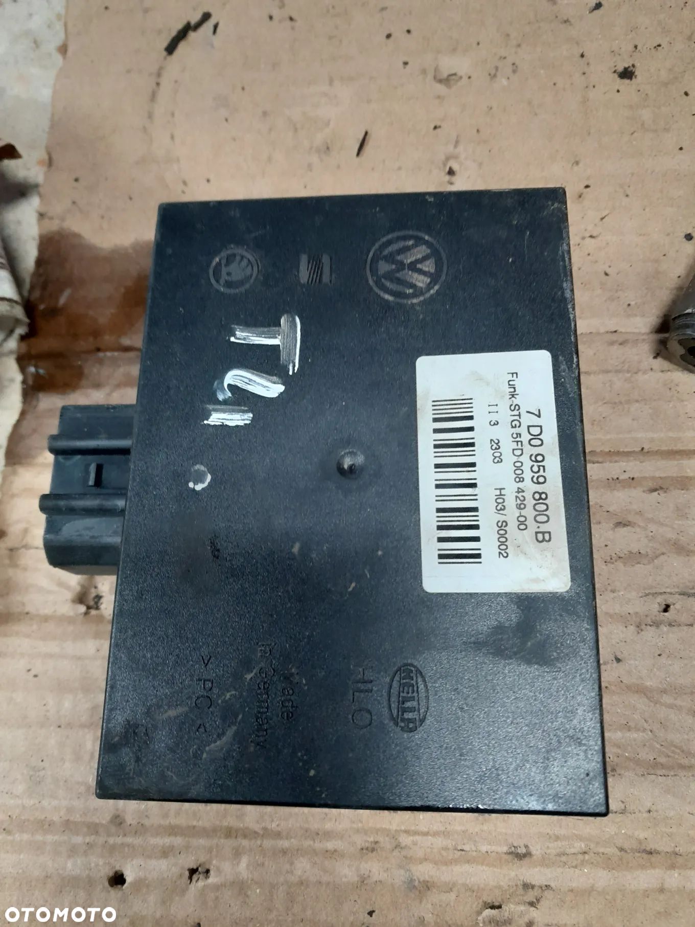 Moduł komfortu VW T4 2.5 TDI 7D0959800B - 1