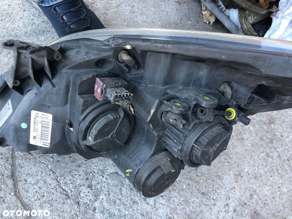 OPEL Vectra C lift  LAMPY PRZÓD PRAWA LEWA soczewki cena za 2 sztuki - 6