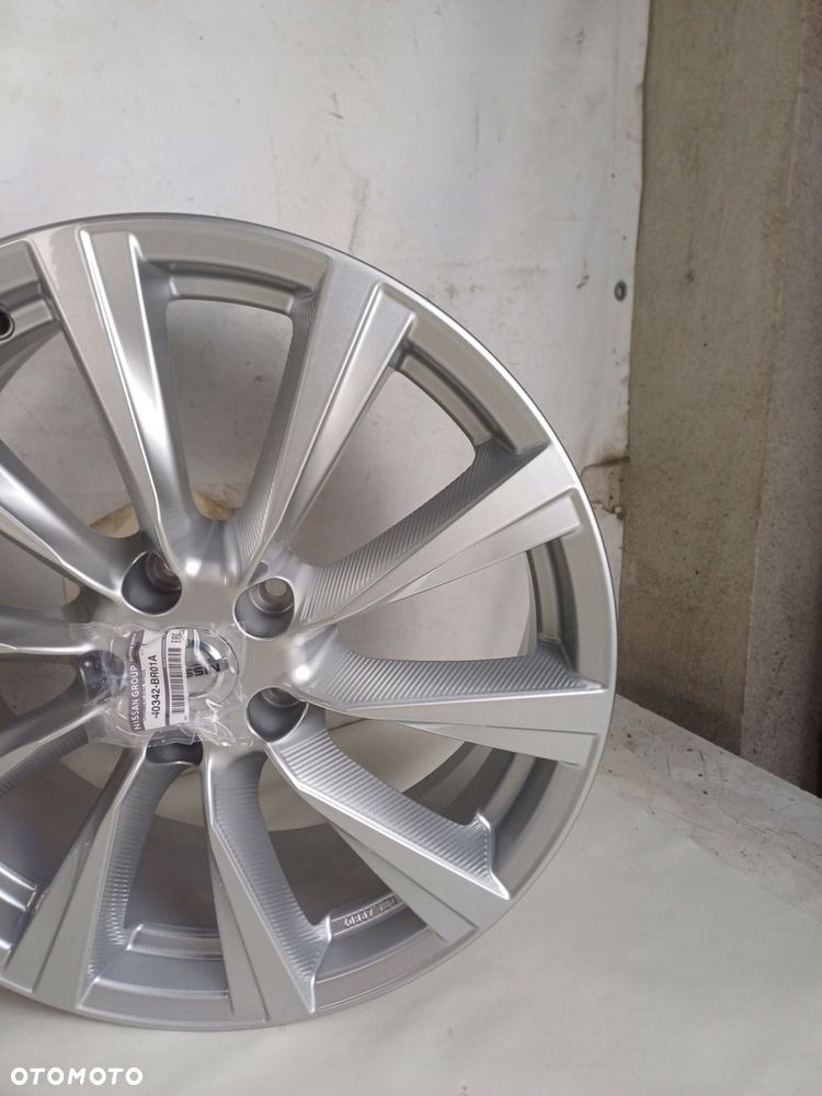 4x felgi felga aluminiowa kadjar pulsar x-trail 7.0jx19 5x114.3 et 40 - 11