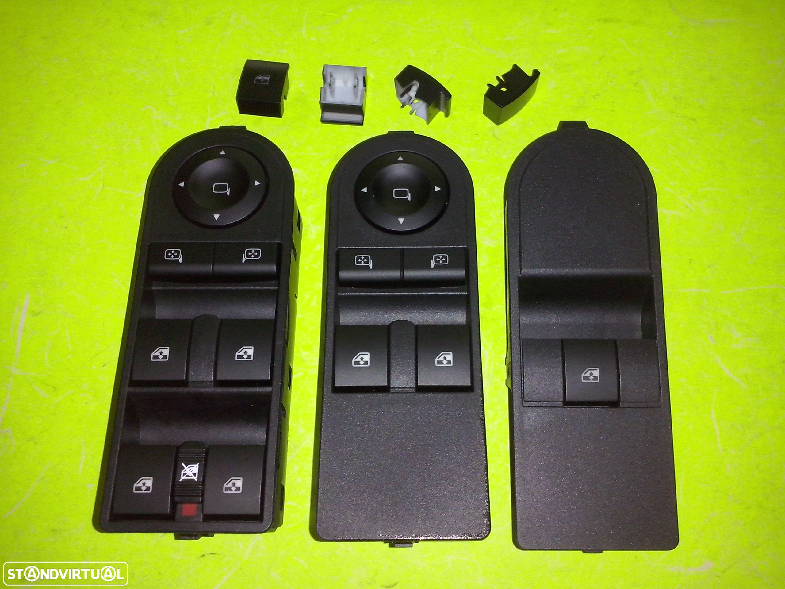 Botões de Comandos dos vidros Opel Astra H e Zafira B (NOVO) - 1