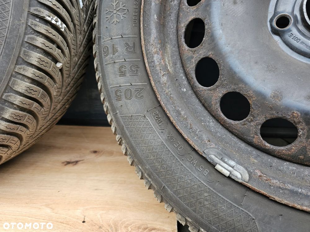 KOŁA FELGI STALOWE OPONY ZIMOWE 205/55 R16 OPEL ASTRA J K MOKKA 5x105 6,5J ET39 - 6