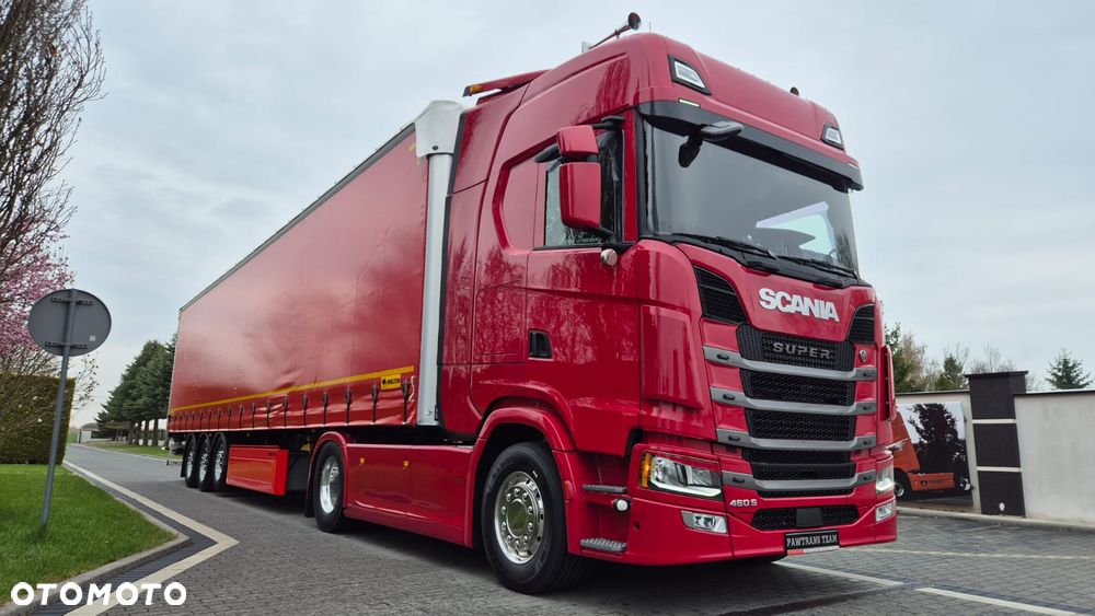 Scania Zestaw SCANIA S460 2023 ROK. NACZEPA WIELTON FIRANKA 2023 ROK - 10