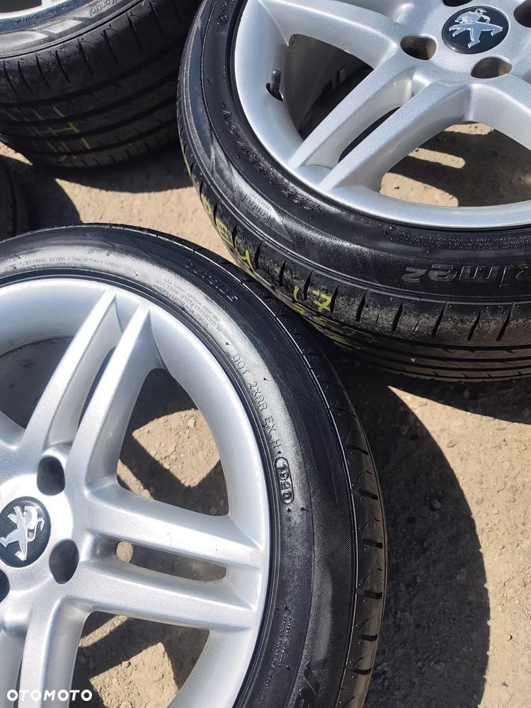 4x108 Felgi Aluminiowe Alufelgi Oryginalne 17 Koła letnie lato CITROEN C4 C4L DS4 OPEL CORSA F VI 6 PEUGEOT 3008 308 408 208 Legnica ALU-RAD 225/45 5,5mm - 11