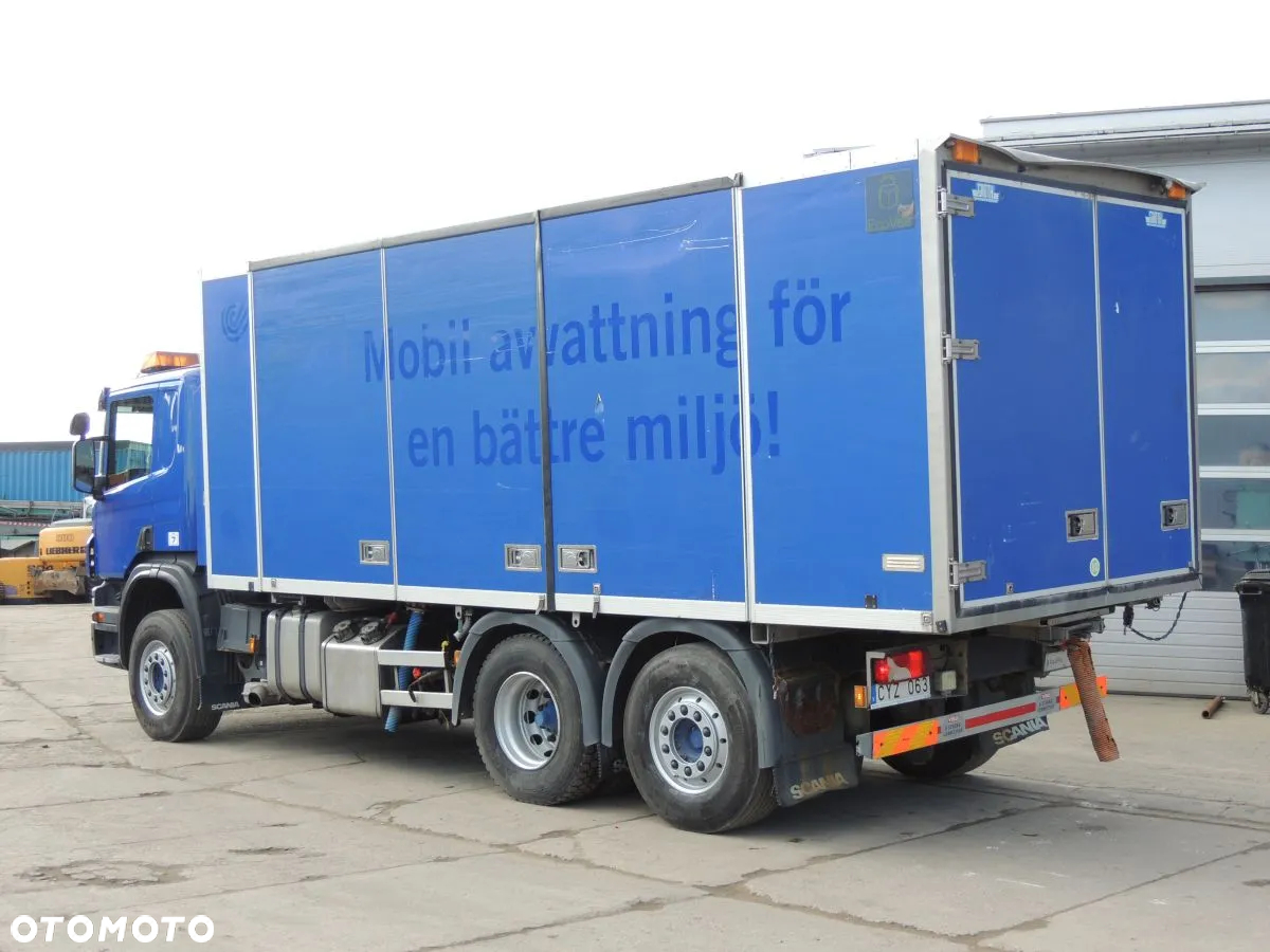 Scania Scania P420 + zabudowa Aquateq DMU-4612 Ecovee, 2012rok, 249800zł netto - 2
