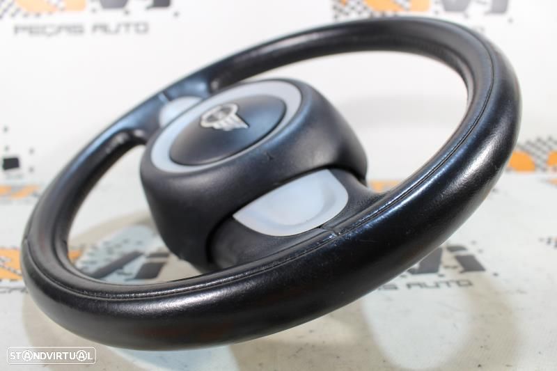 Volante Mini Mini (R56)  Volante Mini R56 Em Pele - 5