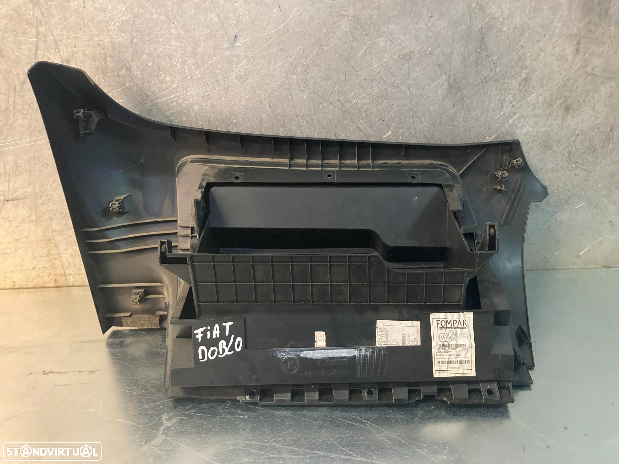 PORTA LUVAS FIAT DOBLO II / OPEL COMBO 735471272 - 3