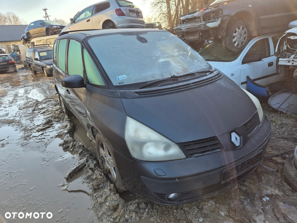 RENAULT ESPACE IV 2.2 DCI silnik skrzynia napęd sanki belka wahacz wahacze zacisk zaciski zwrotnica piasta kopyto mc person
