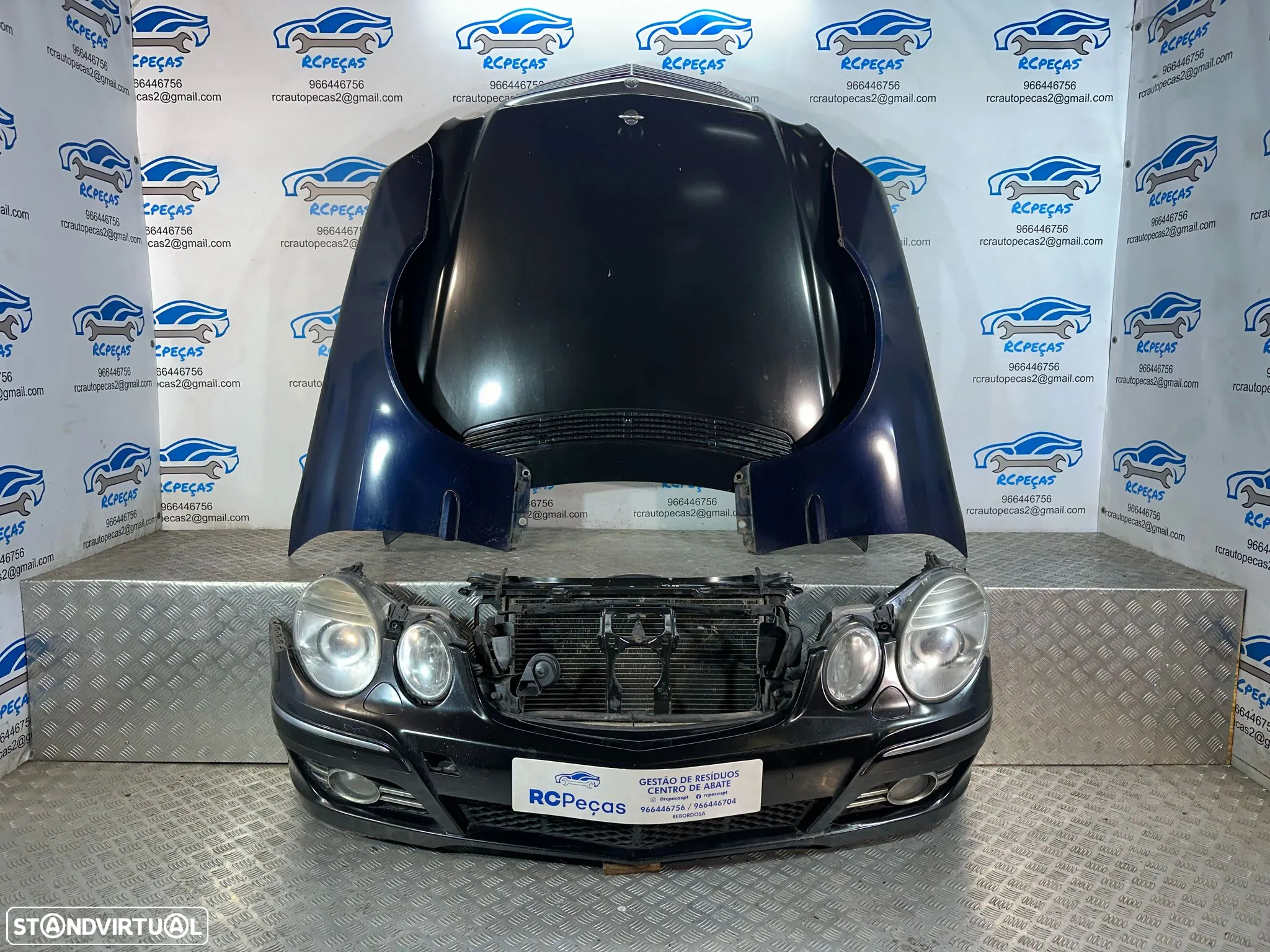 .Frente Completa Original Mercedes Benz W211 Xenon Facelift 2.1 CDi 220 CDI OM646 646811 Diesel 2006 - 2009 - 2