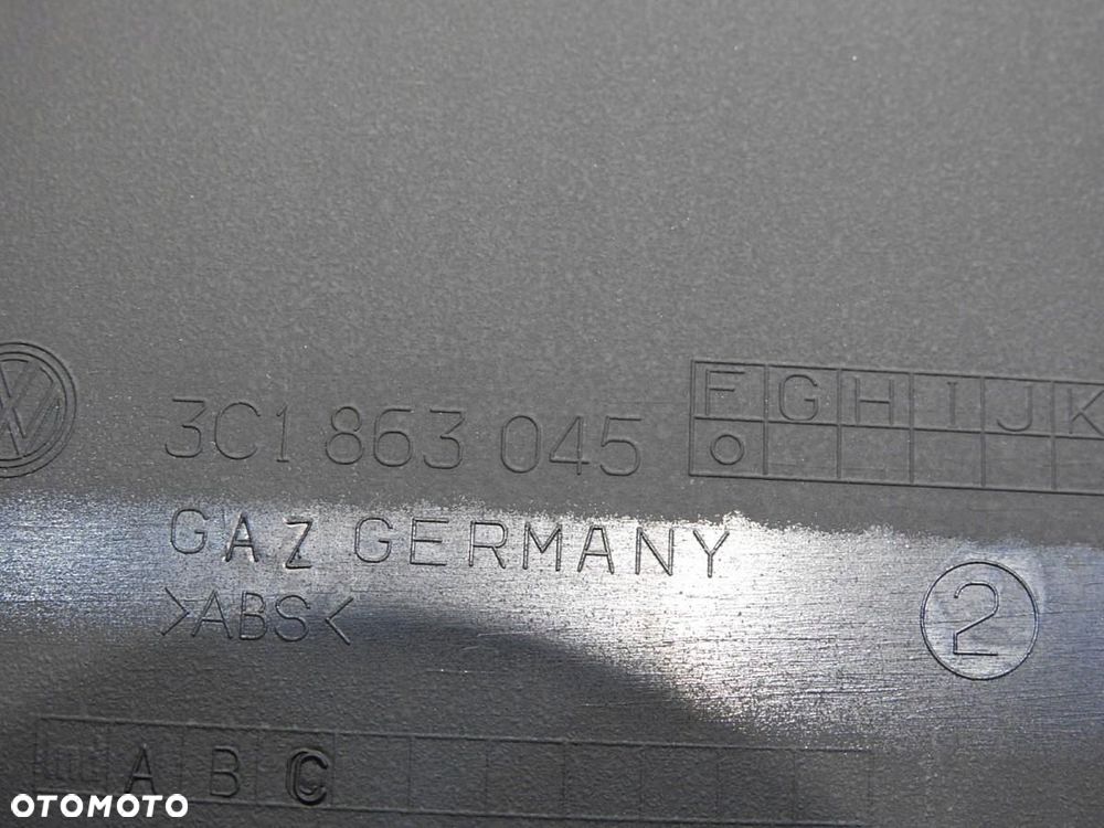 LISTWA OSŁONA TUNELU LEWA VW PASSAT B7 3C1863045 - 5