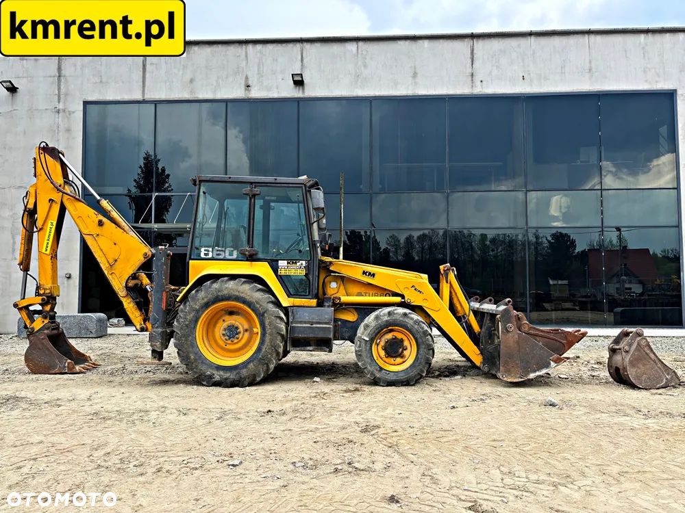 Terex FERMEC 860 KOPARKO-ŁADOWARKA 1997R. | JCB 3CX CASE 590 580 CAT 428 432 - 1