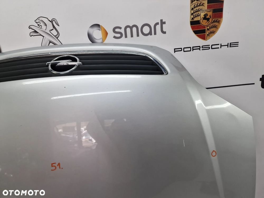 OPEL ZAFIRA A 98- ŁADNA MASKA SREBRNA , NR AUKCJI NM51 - 5