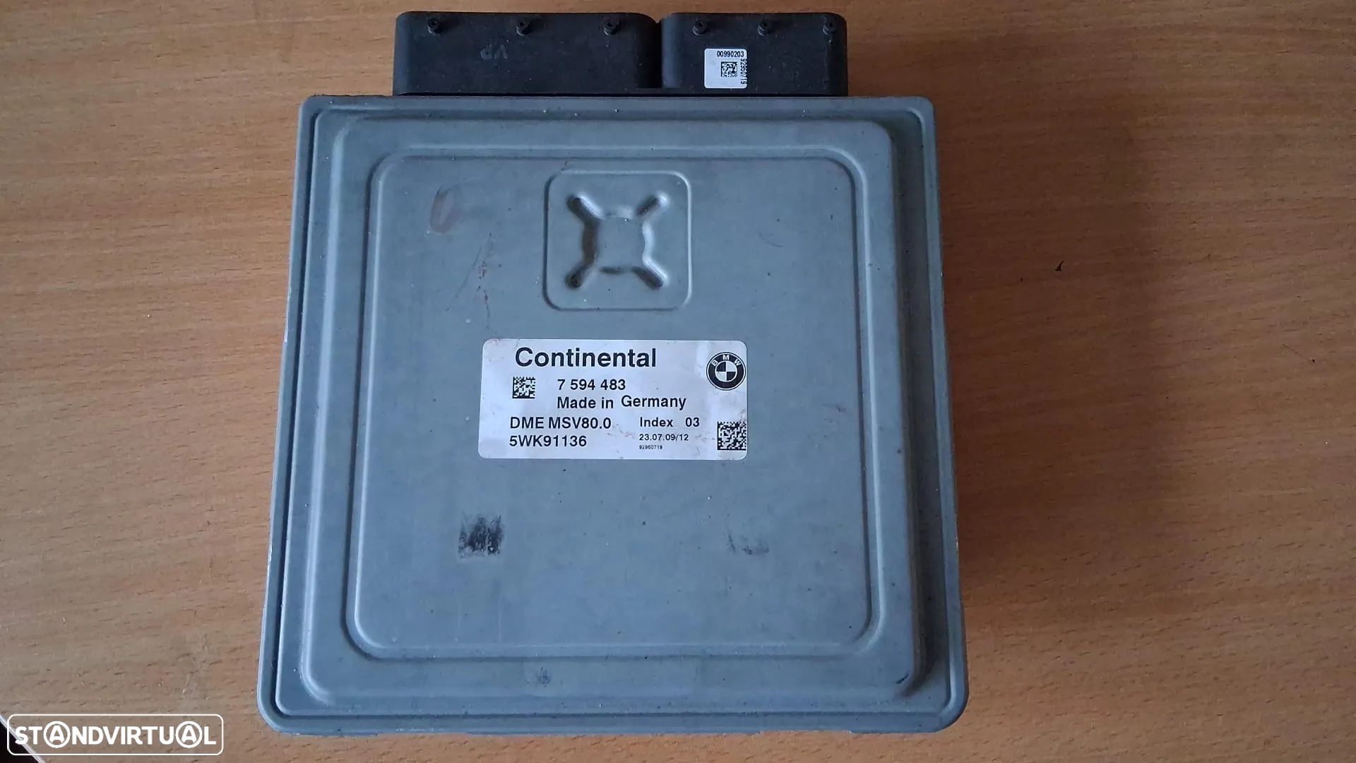 Centralina de motor ECU BMW Z4 2.5i n52 b25 7594483 - 1