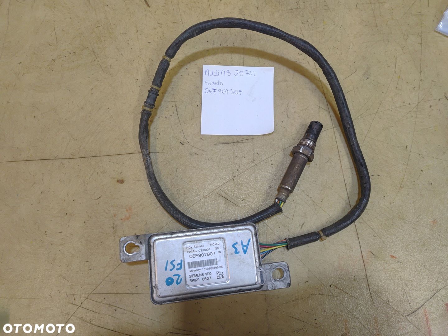 AUDI A3 8P 2.0 FSI SONDA 06F907807 - 1