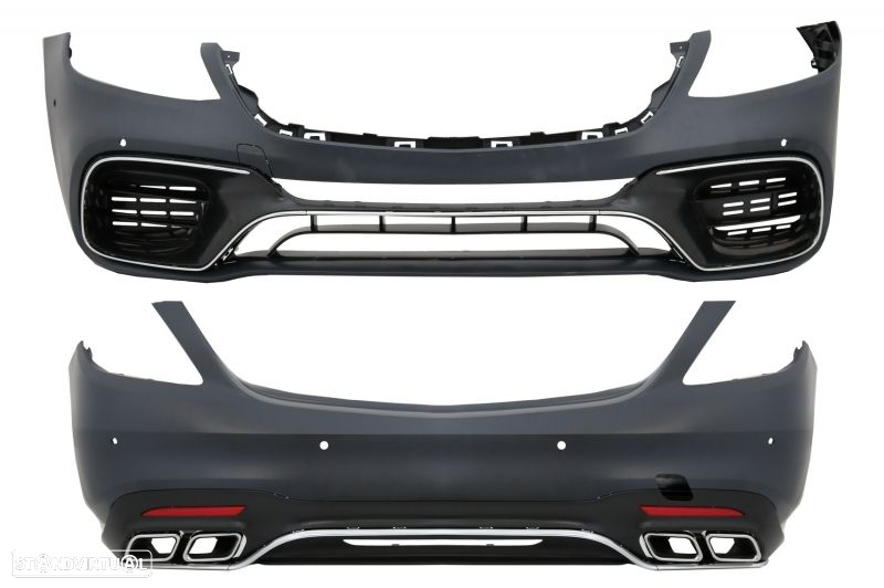 Body Kit Mercedes S W222 Facelift (2017 a 2020) Look S63 - 2