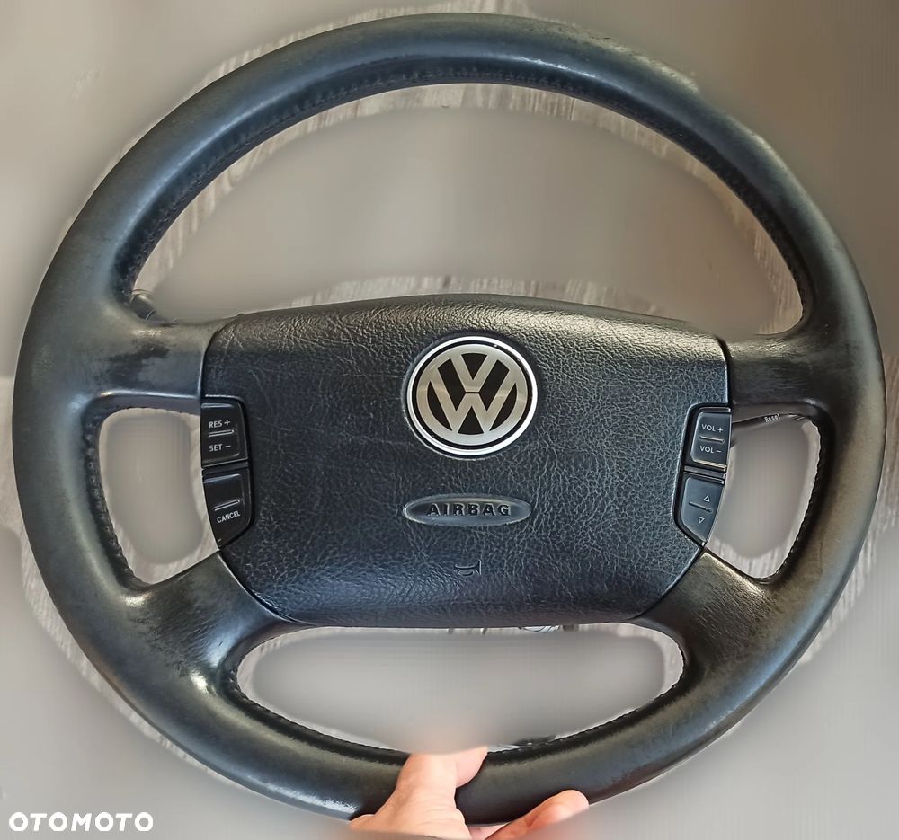 VW PASSAT B5 KIEROWNICA MULTI SKÓRZANA - 1