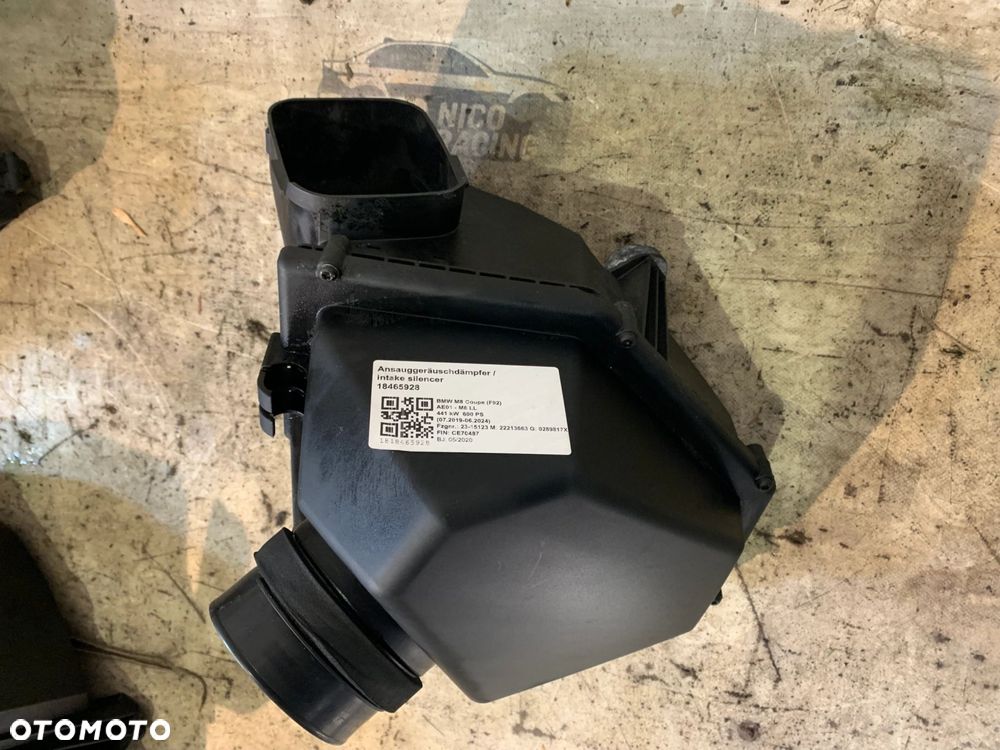 OBUDOWA FILTRA POWIETRZA BMW M5 F90 M8 F91 F92 F93 7852381 7852379 - 8