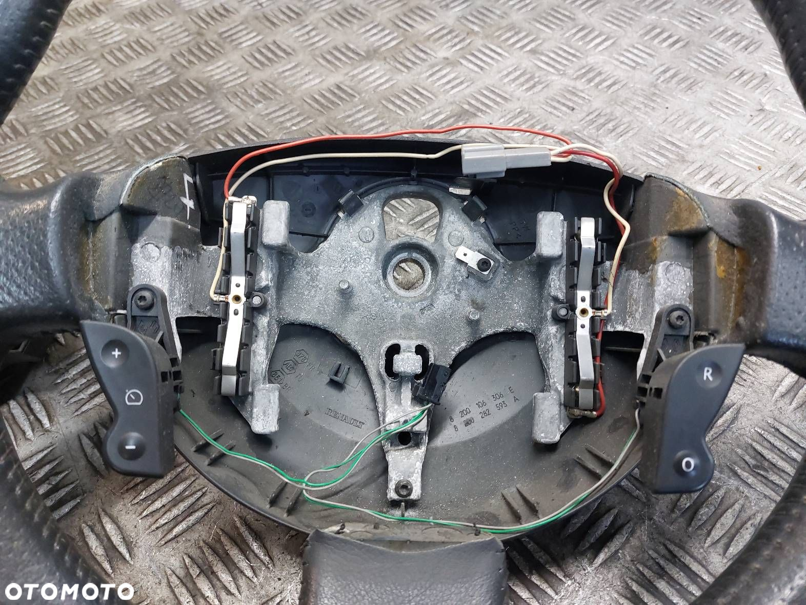KIEROWNICA + PODUSZKA RENAULT MEGANE II 8200106306E 8200301513A - 6