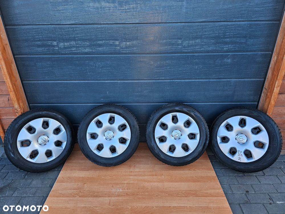 FELGI STALOWE OPONY ZIMOWE KOŁA KOŁPAKI OPEL ASTRA J K ZAFIRA C R 16 5x115 ET41 205/60/16 - 1
