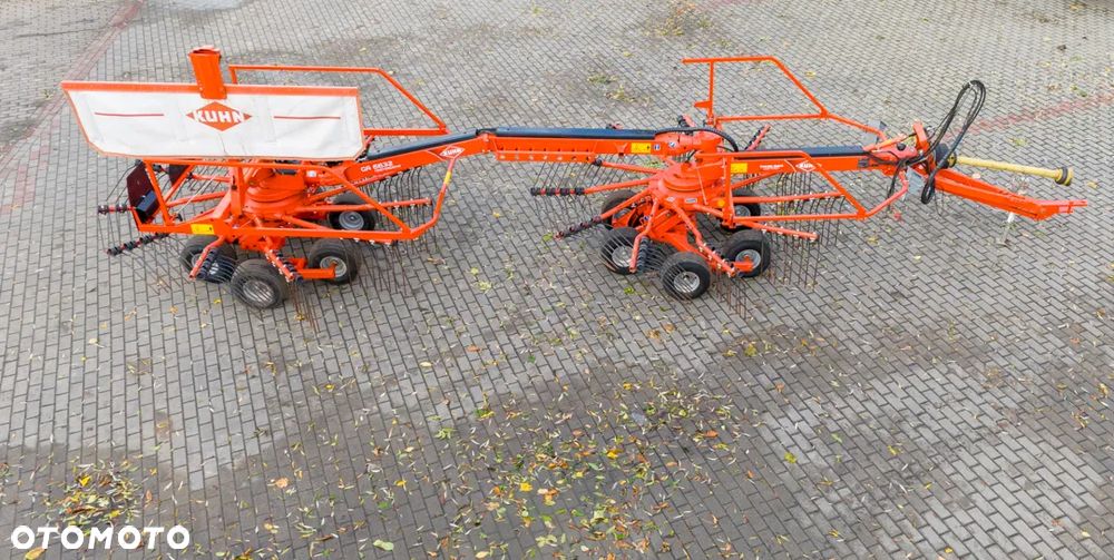 Kuhn ZGRABIARKA GA 6632 ZGRABIARKA KUHN Zapraszam Posiadam wiele maszyn Ciagnik Prasa Kosiarka - 3