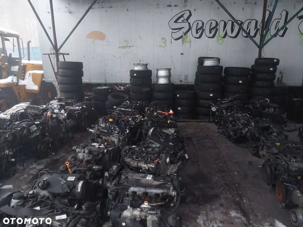 SILNIK DIESEL + POMPOWTRYSKI TURBO AUDI A4 B6 1.9 TDI AWX 038130073Q - 9