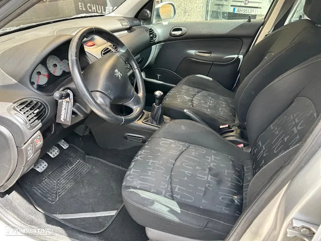 Peugeot 206 1.1 Black & Silver II - 7