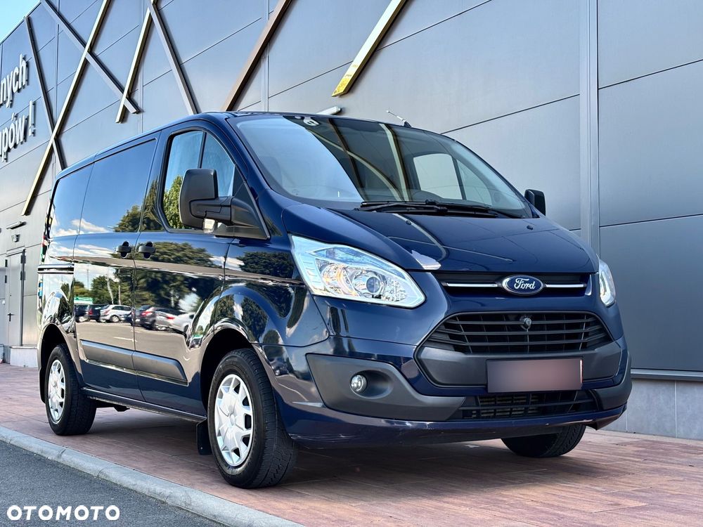 Ford Transit Custom L1H1 Klima Hak I Właściciel Serwis do końca Bezwypadkowy - 1