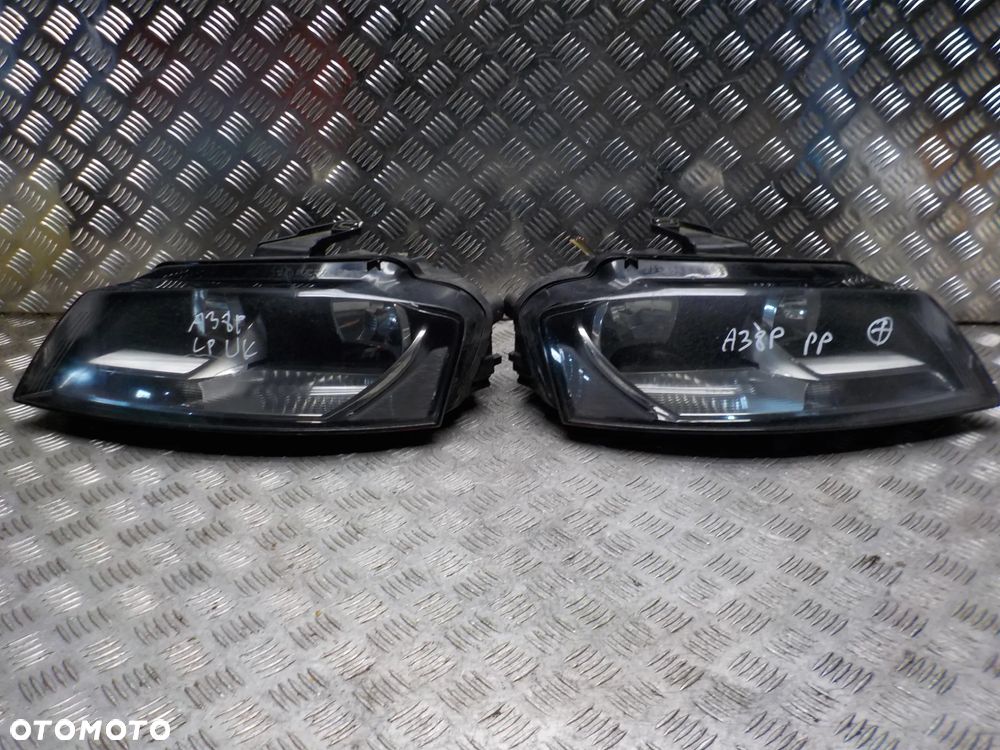 AUDI A3 8P LAMPA LEWA LUB PRAWA PRZÓD WERSJA ANGIELSKA 8P0941003 8P0941004 - 1