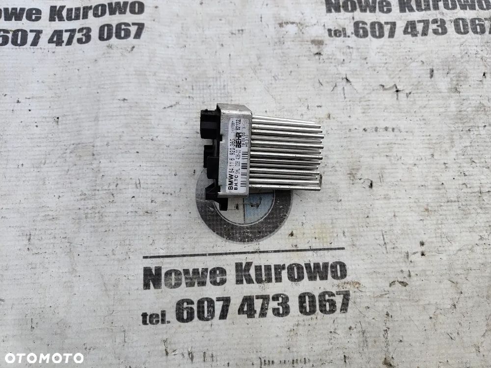 BMW E39 E46 E38 Jeż rezystor dmuchawy 6920365 - 1
