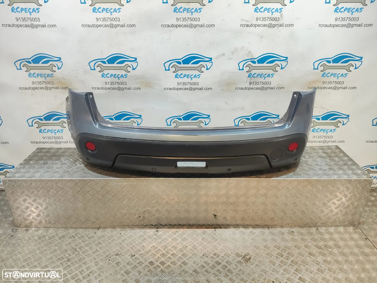 Parachoques Traseiro Original Nissan Qashqai J10 Sensores De Estacionamento 85022-JD00H - 2