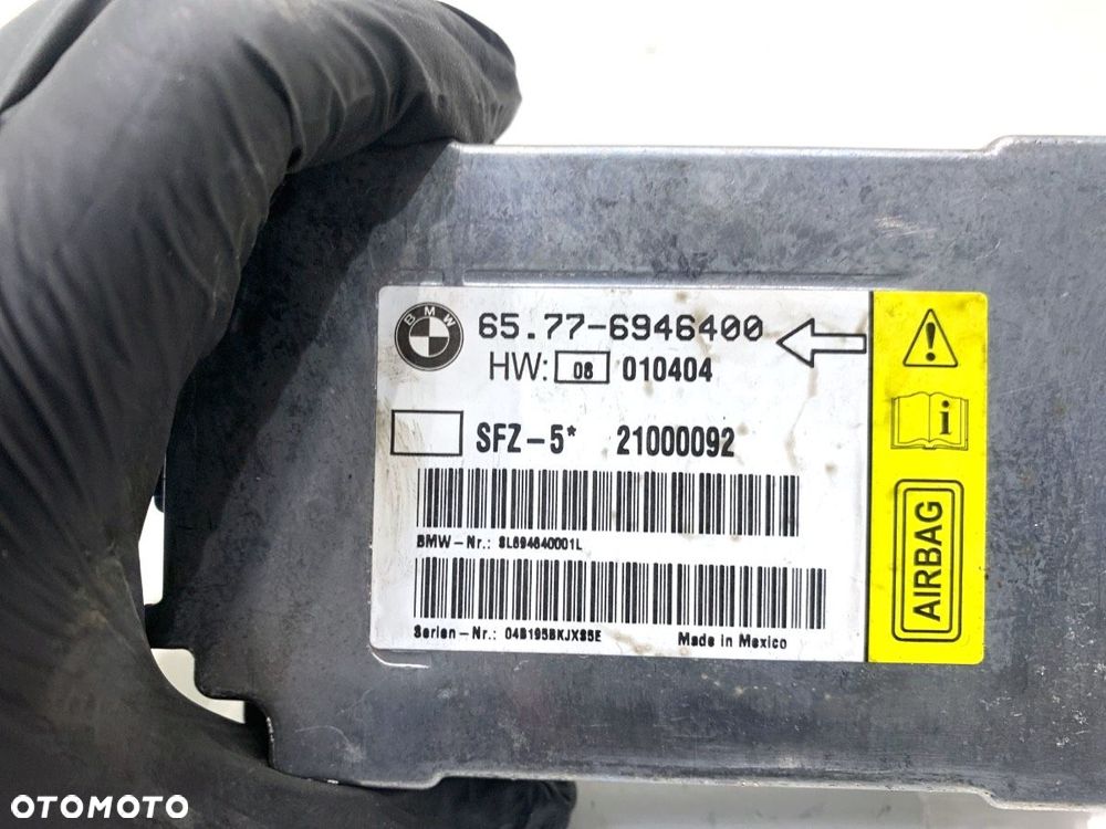 SENSOR AIRBAG  BMW 5 (E60) 2003 - 2010 520 i 125 kW [170 KM] benzyna 2003 - 2010 6946400 - 4