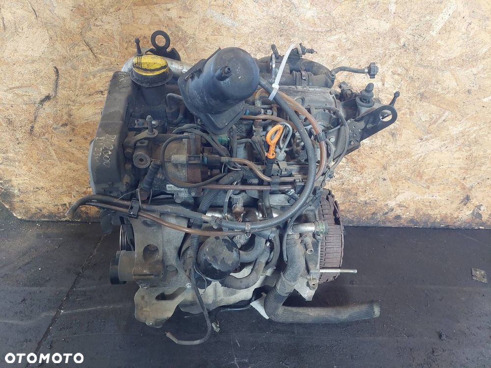 SILNIK + POMPA WTRYSKI TURBO RENAULT CLIO II 1.5 DCI  K9K704 54359700000 - 1