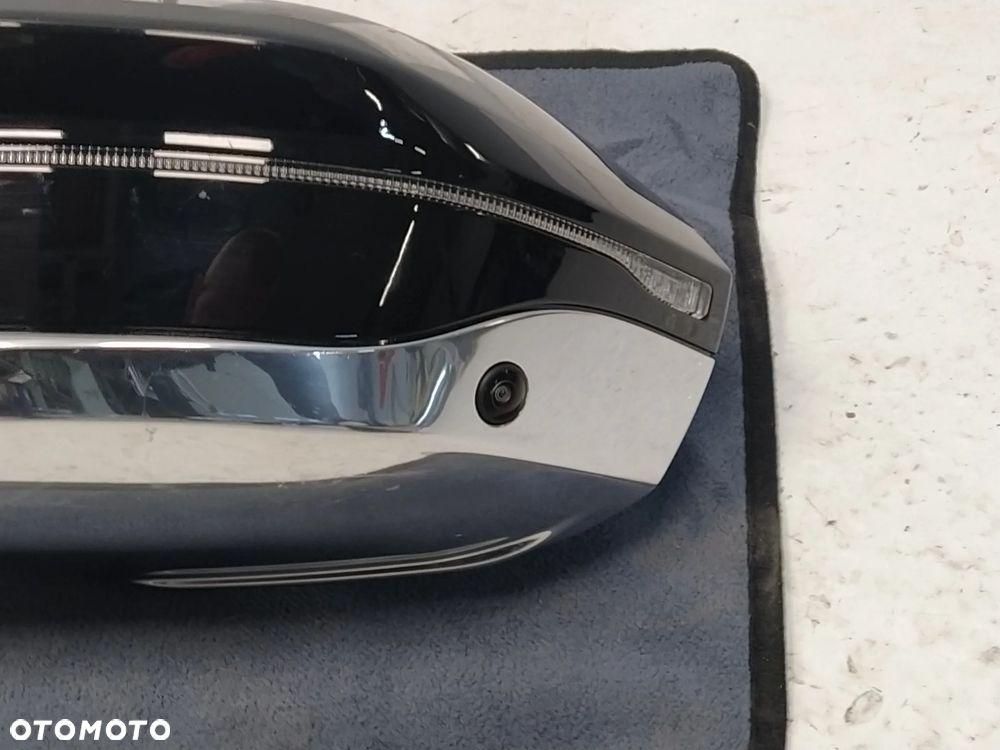 BMW 7 G70 M-POWER LUSTERKO ZEWNĘTRZNE LEWE ASFERYCZNE ASYSTENT KAMERA 9+6+1 PIN KOMPLETNE UK ORYGINAŁ - 11